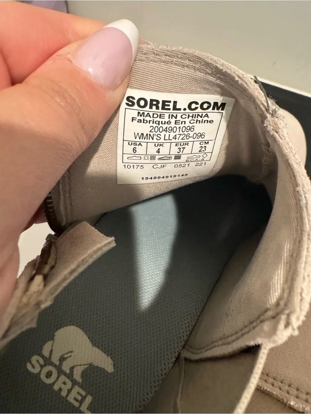 Sorel Evie Wedge Zip Bootie Size 6